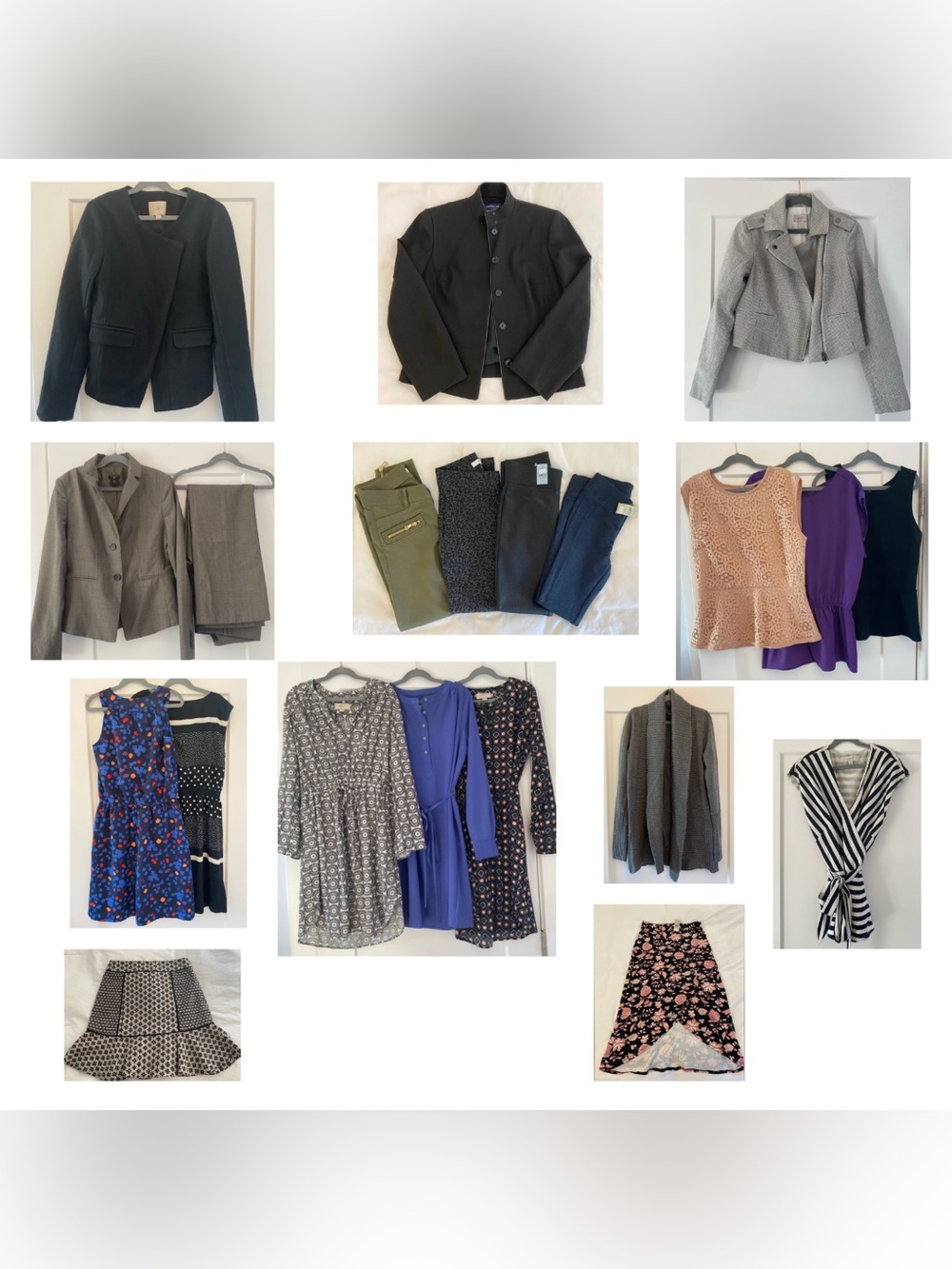 Ann Taylor & LOFT 17 Piece Bundle Starter Wardrobe